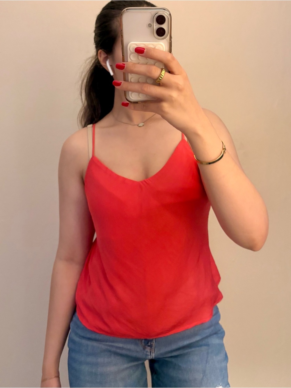 PINK V-NECK TOP 🩷🕺